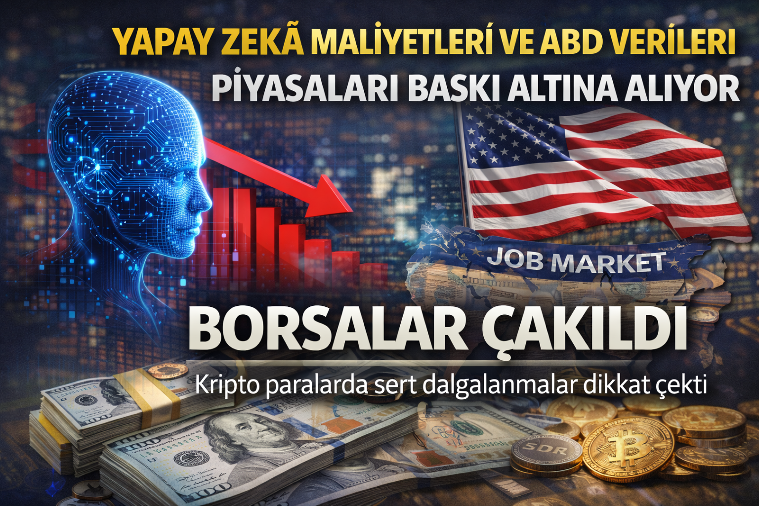 Küresel piyasalarda belirsizlik artıyor