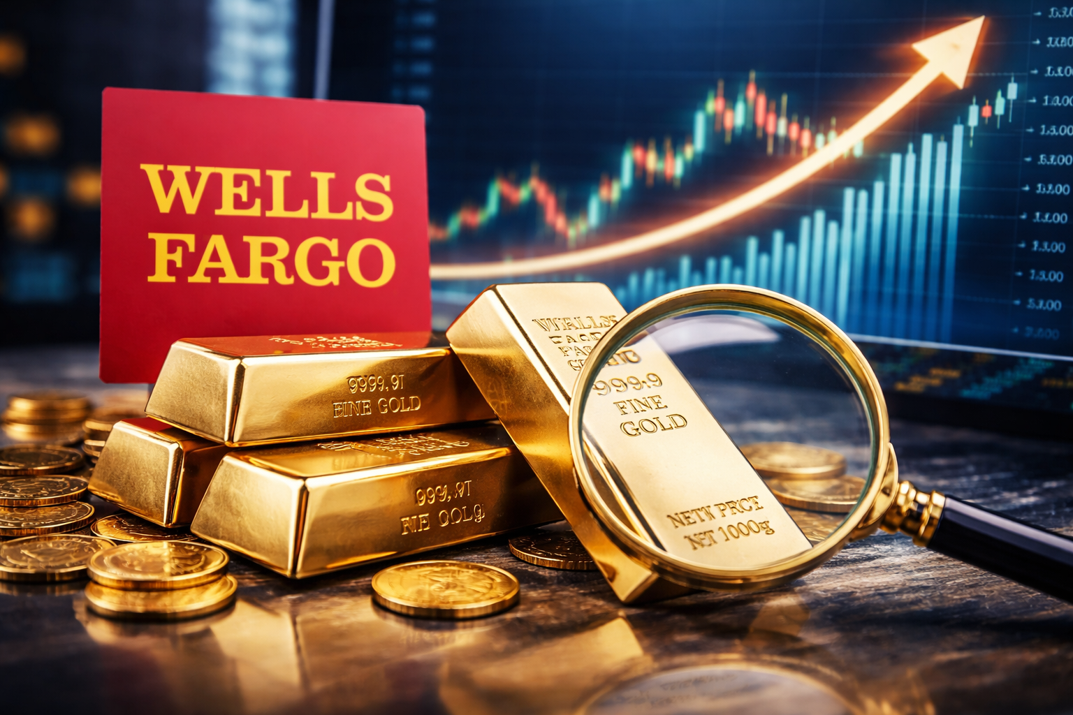 Wells Fargo’dan altın için dikkat çeken yeni beklenti altını yükseltti!