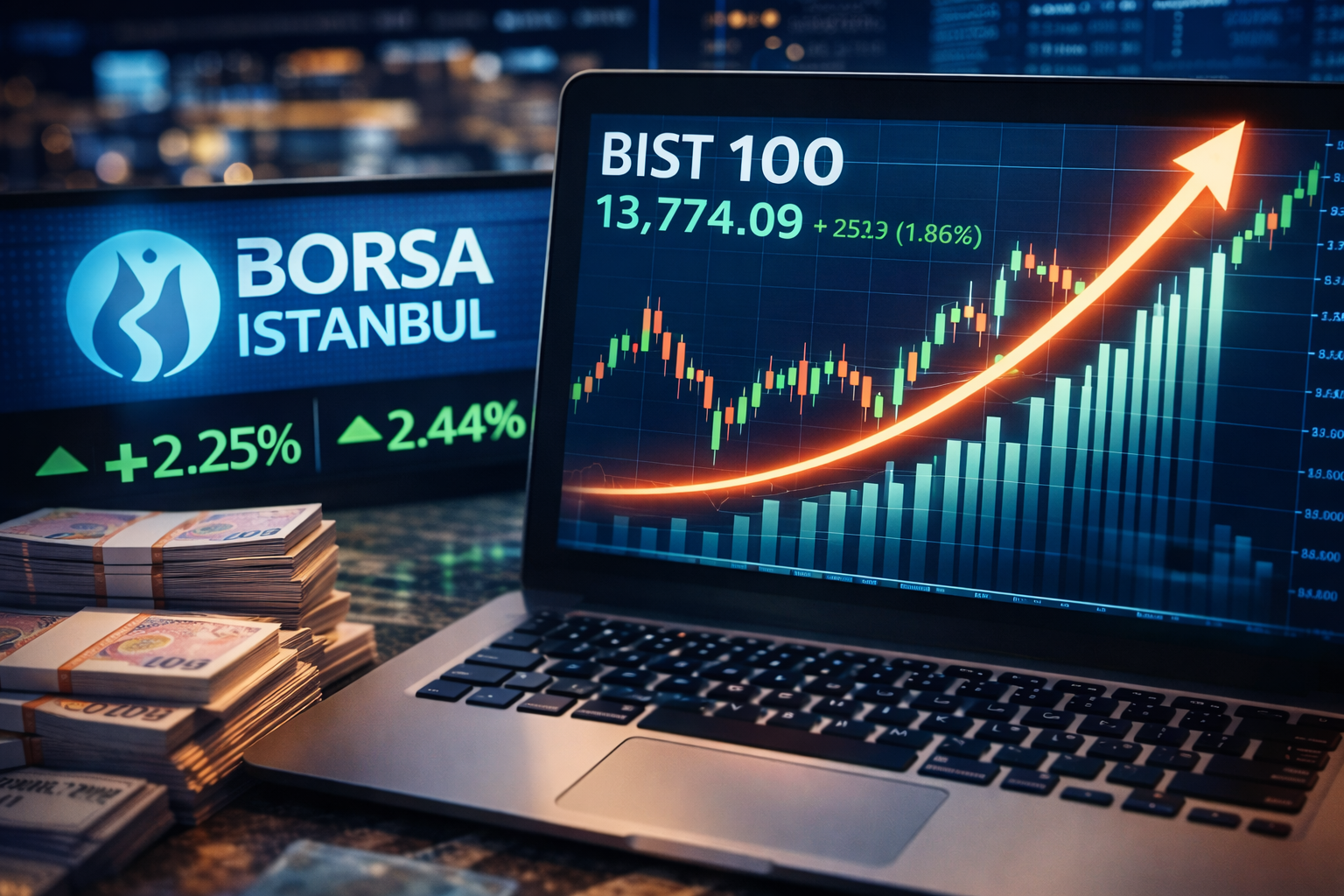 BIST 100 endeksi günün ilk bölümünde güçlü yükseldi