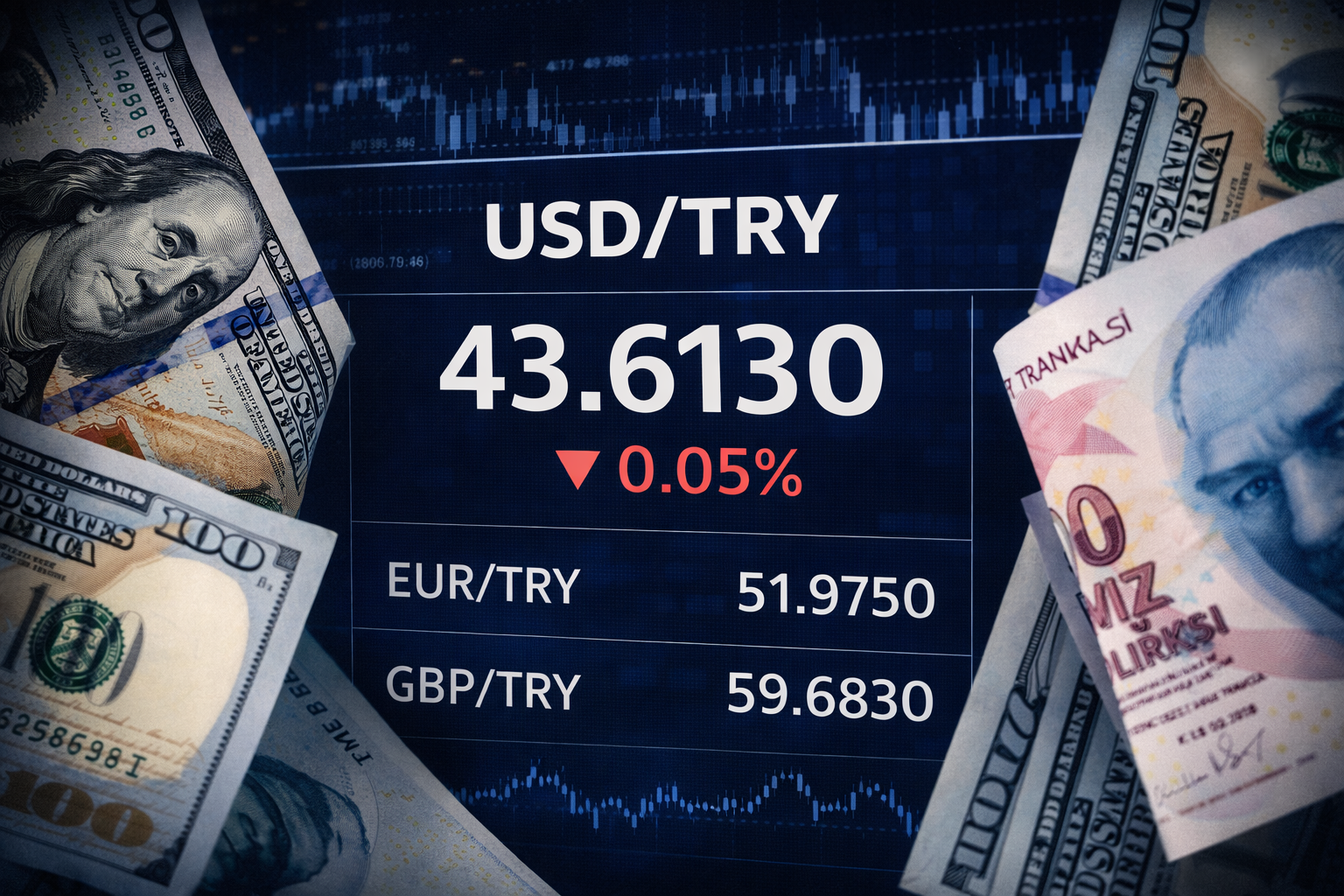 Dolar/TL yeni günde hangi seviyede?