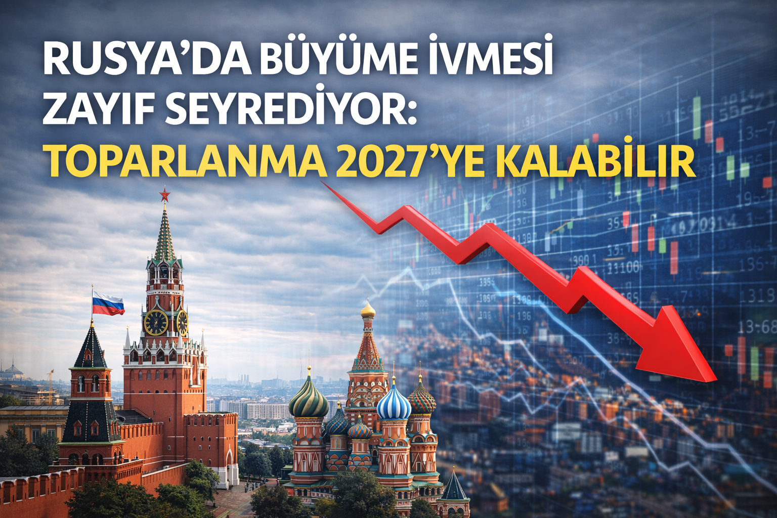Rusya’da Büyüme İvmesi Zayıf Seyrediyor: Toparlanma 2027’ye Kalabilir