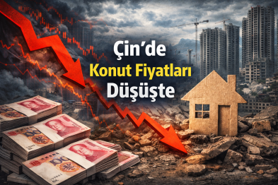 Çin’de Konut Piyasasında Düşüş Eğilimi Sürüyor