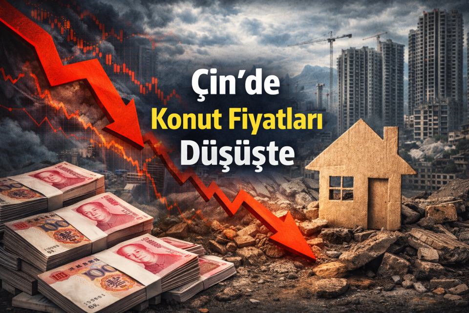 Çin’de Konut Piyasasında Düşüş Eğilimi Sürüyor