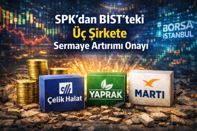 SPK’dan Borsa İstanbul’daki Üç Şirkete Sermaye Artırımı Vizesi