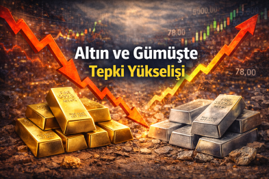 Altın ve Gümüşte Sert Düşüş Sonrası Tepki Yükselişi