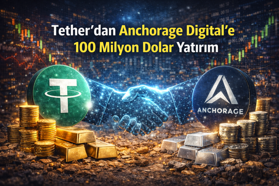 Tether’dan Anchorage Digital’e 100 Milyon Dolarlık Stratejik Hamle