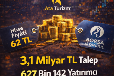 Ata Turizm’in Halka Arzında 3,1 Milyar TL’lik Talep Oluştu