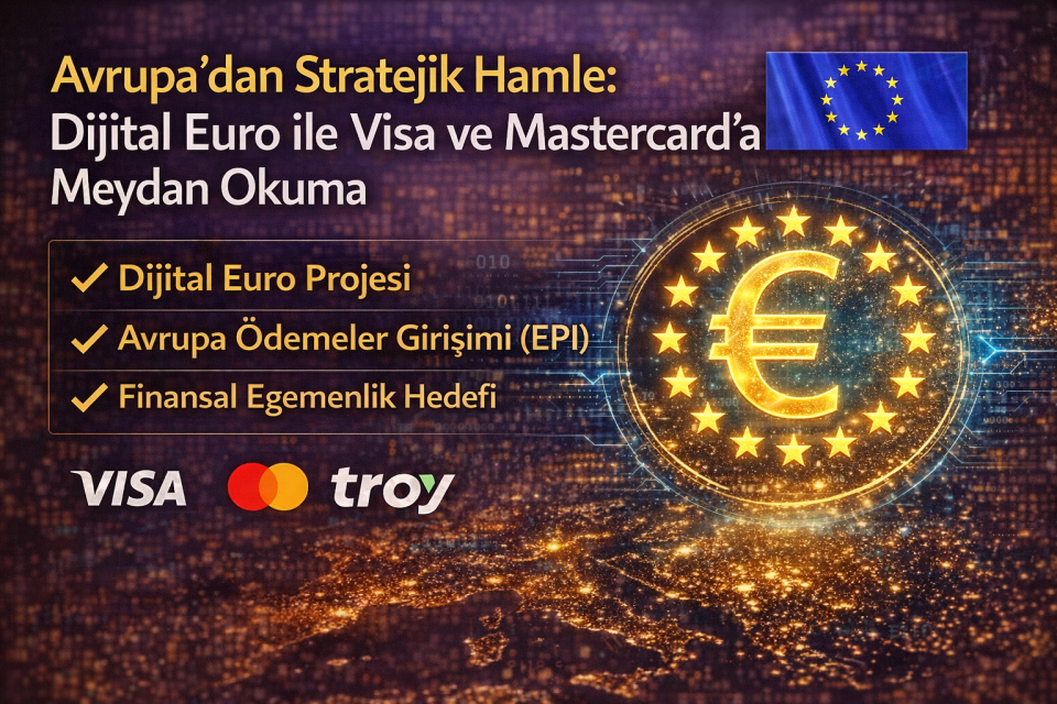 Dijital Euro ile Visa ve Mastercard’a Meydan Okuma