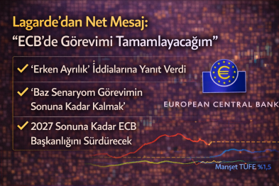 Lagarde’dan Net Mesaj: “ECB’de Görevimi Tamamlayacağım”