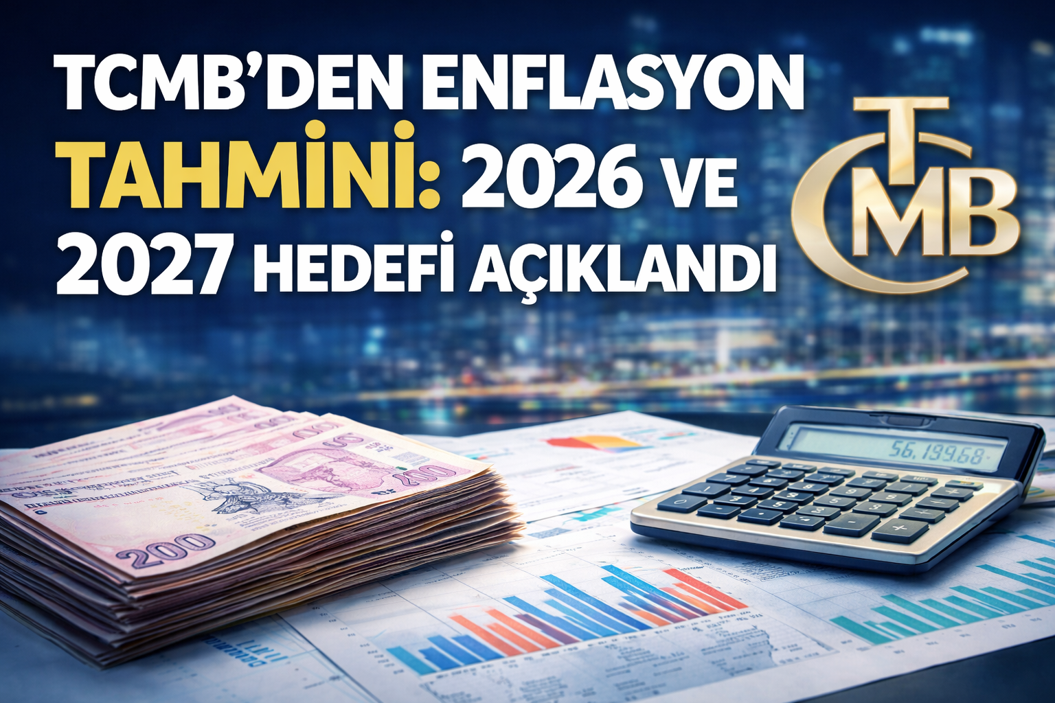 Merkez Bankası’ndan enflasyon patikası: Orta vadeli beklentiler paylaşıldı